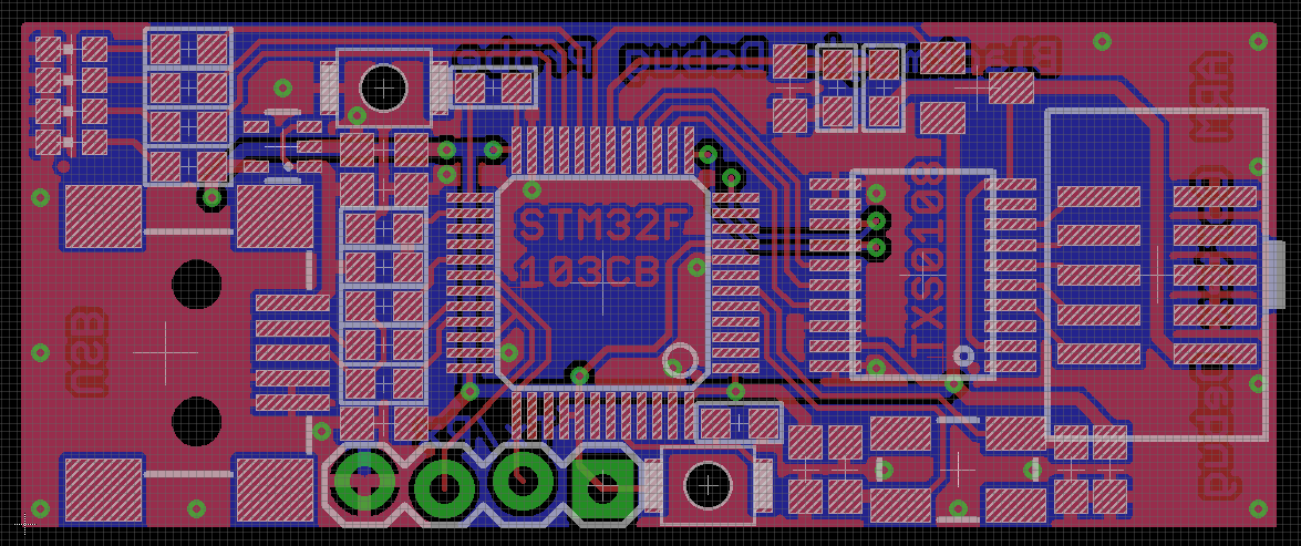 Blackmagic richardeoin PCB